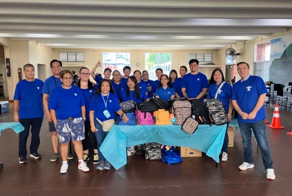 Community Effort Brings School Supplies to Kuhio Park Keiki 